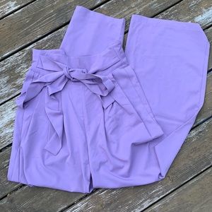 Brand new Shein wide leg purple pants size Medium